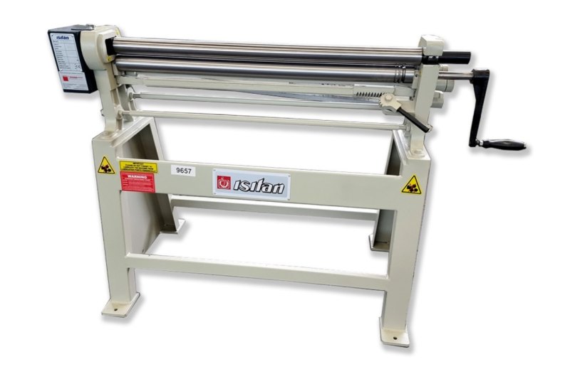 Händische 3-Walzen Blechrundbiegemaschine R 1050 x 56