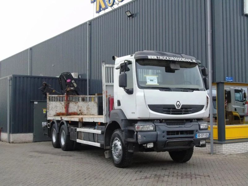 Renault Kerax 460DXI + HIAB 166 HIDUO 3 X EXT. + 6X4 + EURO 5 + REMOTE