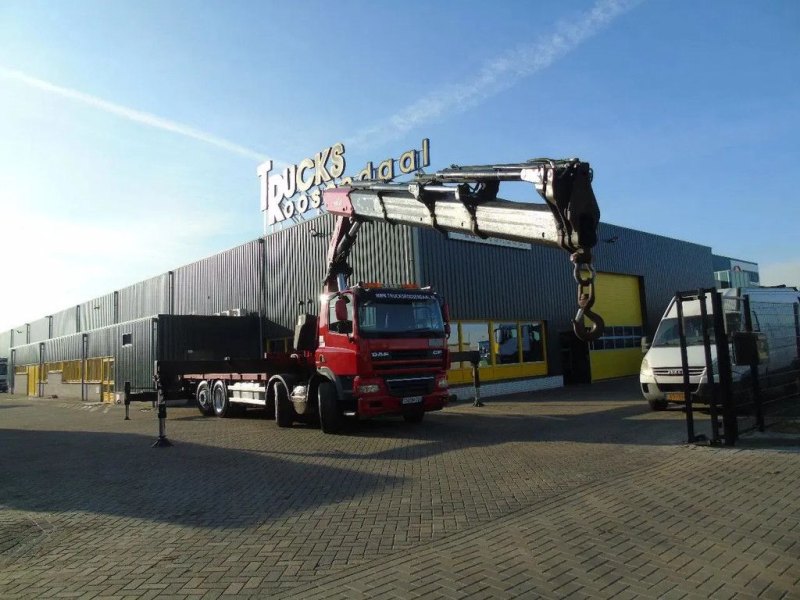 DAF CF 85.510 + FASSI 80TON 6x + 8X2 + EURO 5 + REMOTE