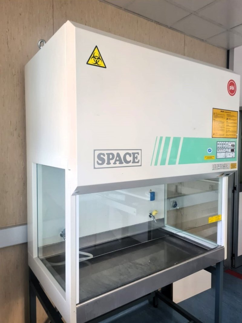 CAPPA A FLUSSO LAMINARE VERTICALE – PBI – MOD. SPACE 120