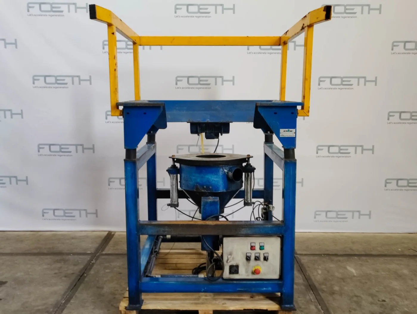 Emde Nassau BE 1600 - Bag dump station - 8