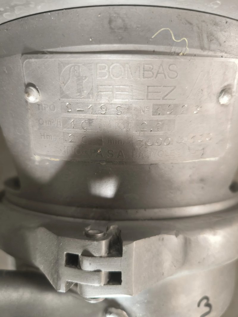 CENTRIFUGAL PUMP BOMBAS FELEZ S-19S 2.2 KW