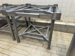IBC stainless-steel support stand