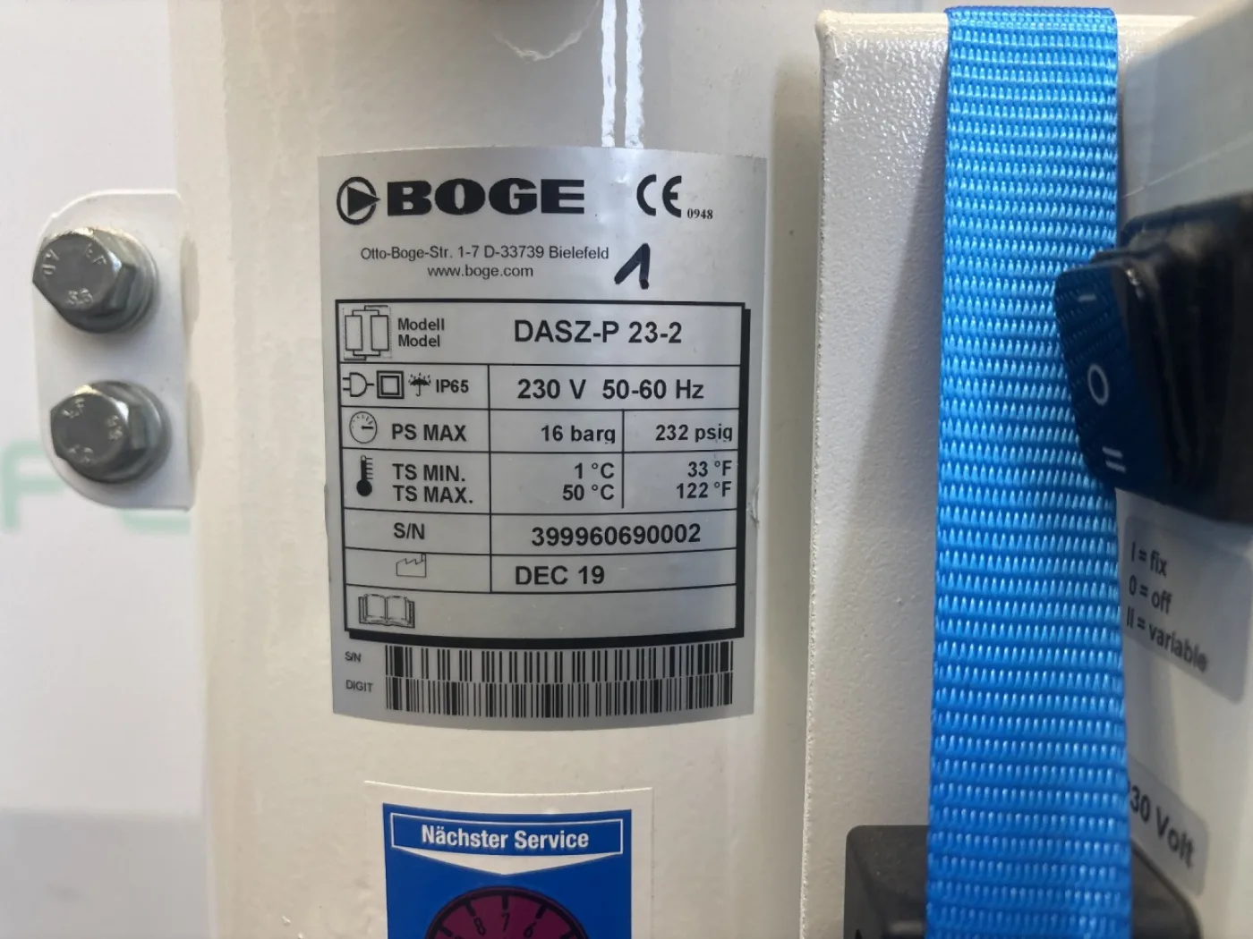 Boge (2x)Air compressor- C15-2LFR-500 - Blower - 2