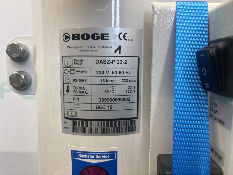 Boge (2x)Air compressor- C15-2LFR-500 - Blower
