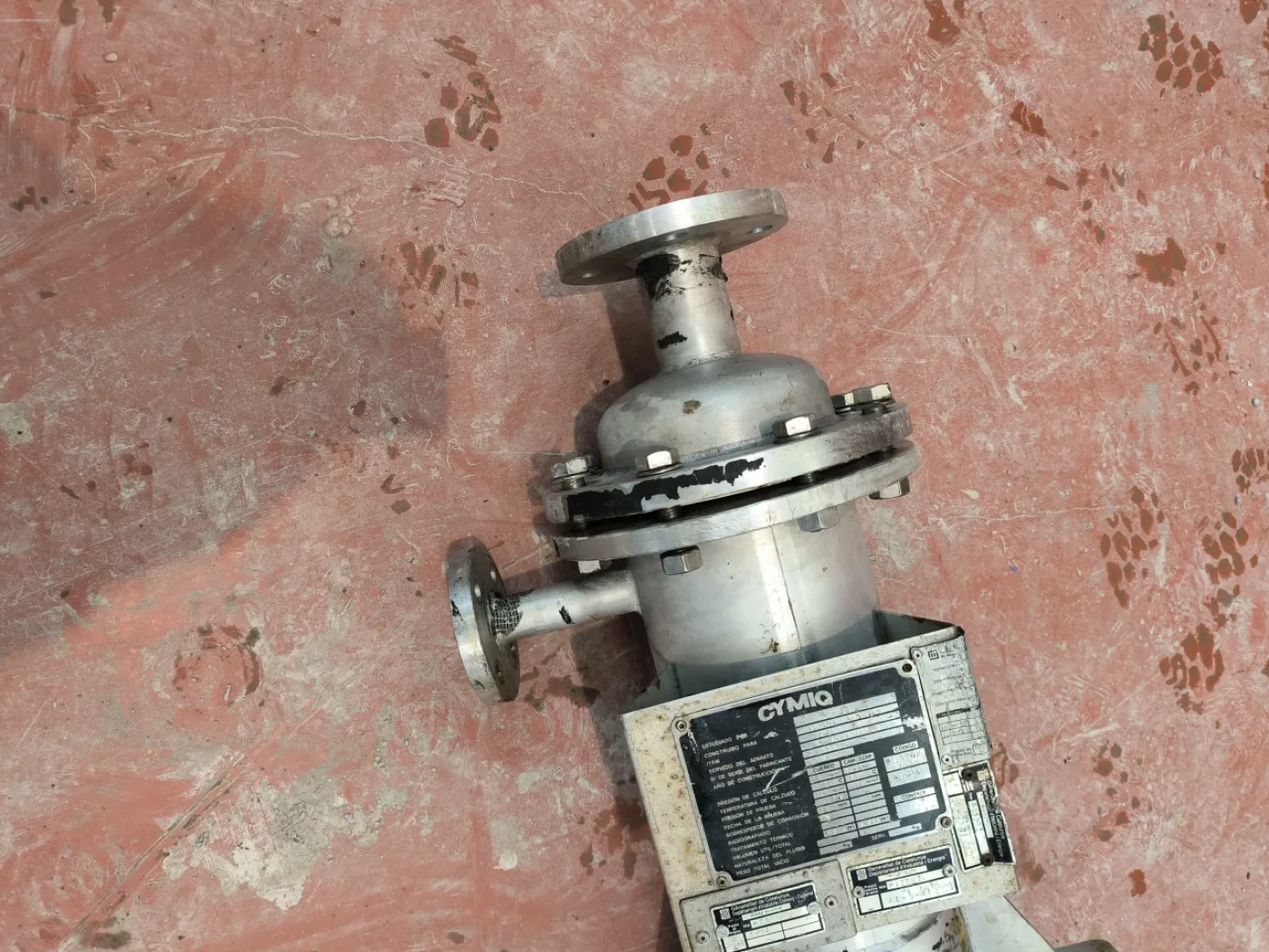 STAINLESS STEEL TUBULAR HEAT EXCHANGER 1.2 M² CYMIQ - 3