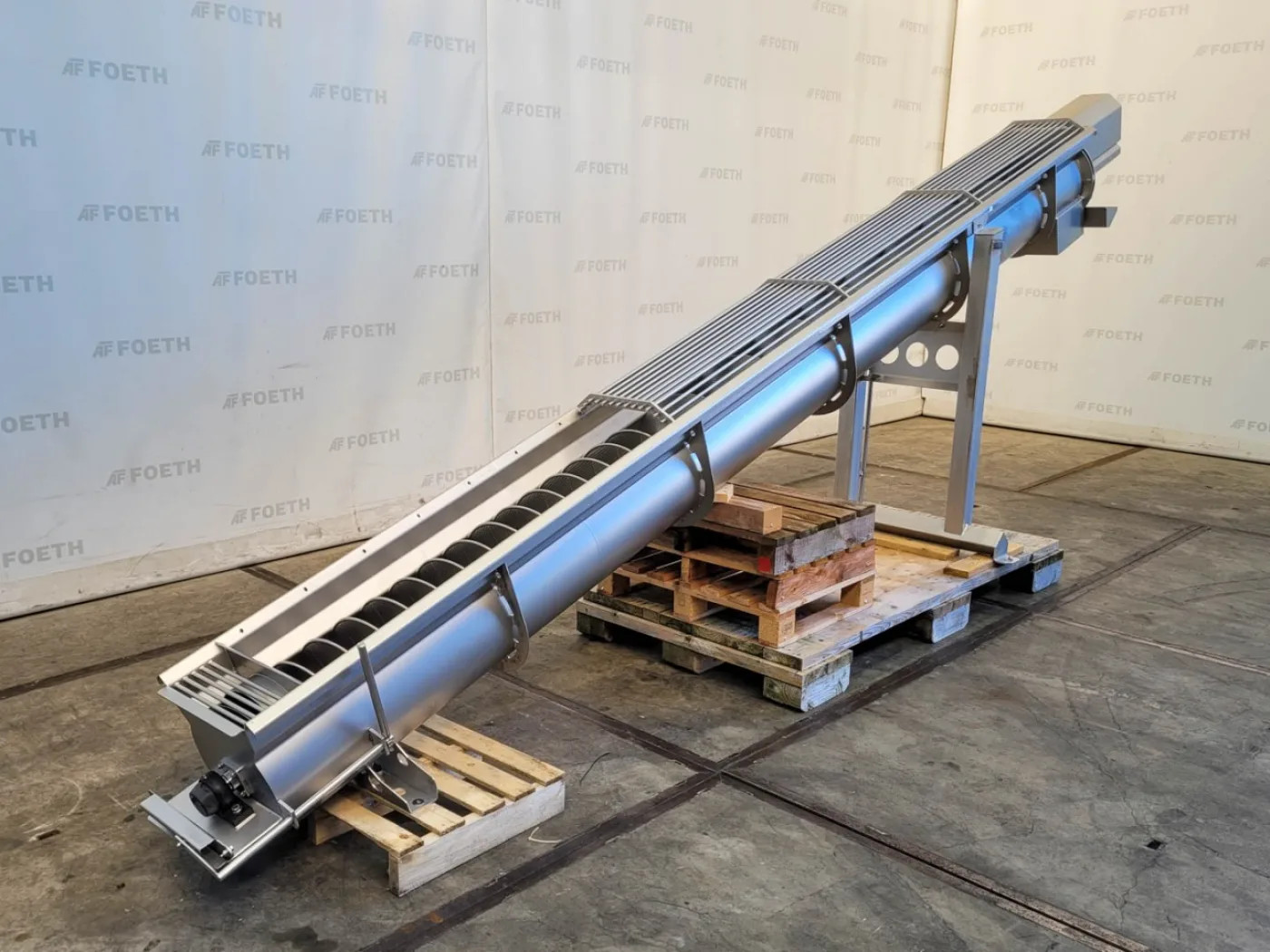 Inclined À vis Convoyeur - Horizontal screw conveyor - 3