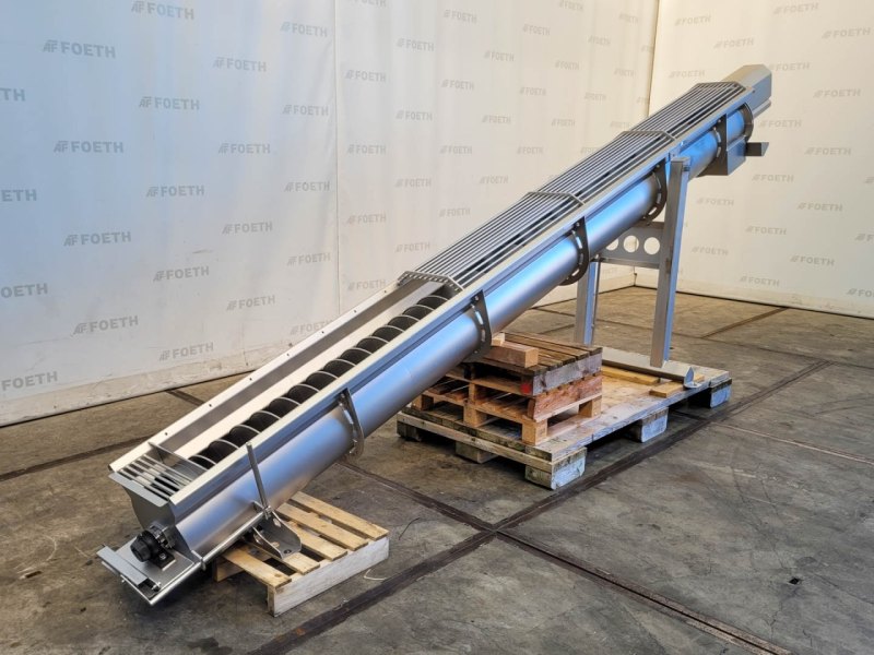Inclined Screw Conveyor - Horizontal screw conveyor