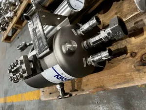USED BURGMANN TS1020-A002 STAINLESS STEEL BOILER TANK 7 LITERS