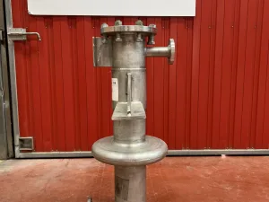 USED TUBULAR EXCHANGER 1.2 M2 STAINLESS STEEL 316L