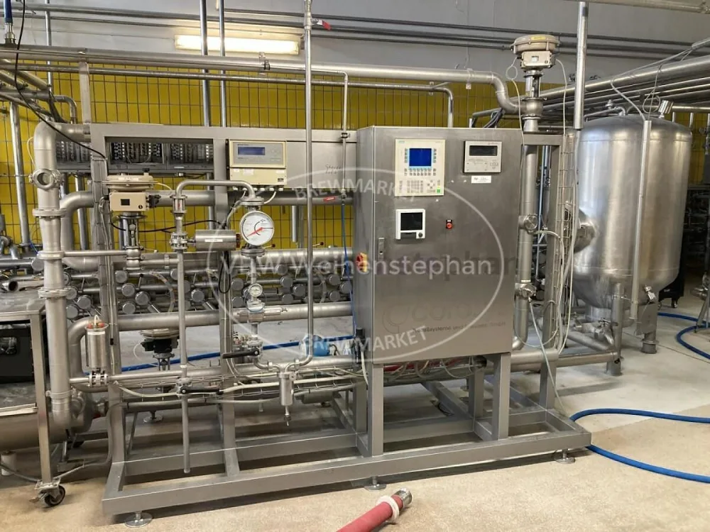 Blending and carbonisation plant