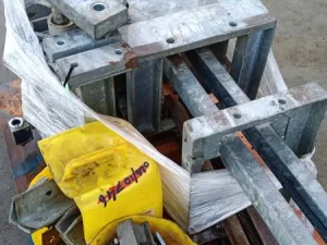 Rehanging conveyor - Bi-rail system