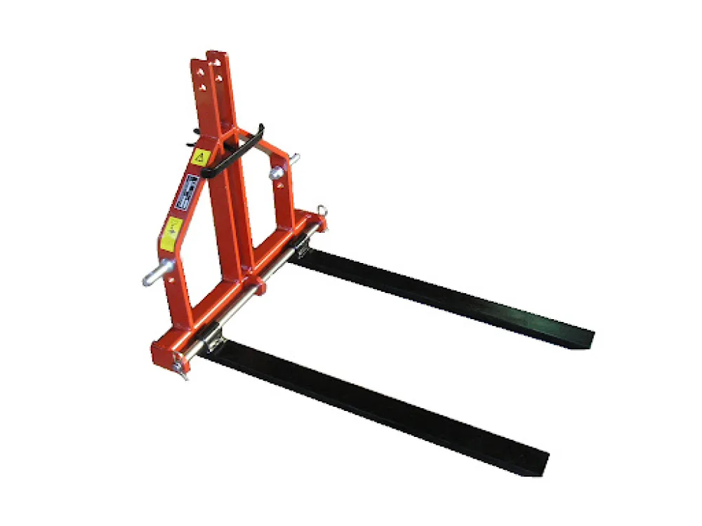 Balenvork opklapbaar met 100cm tanden