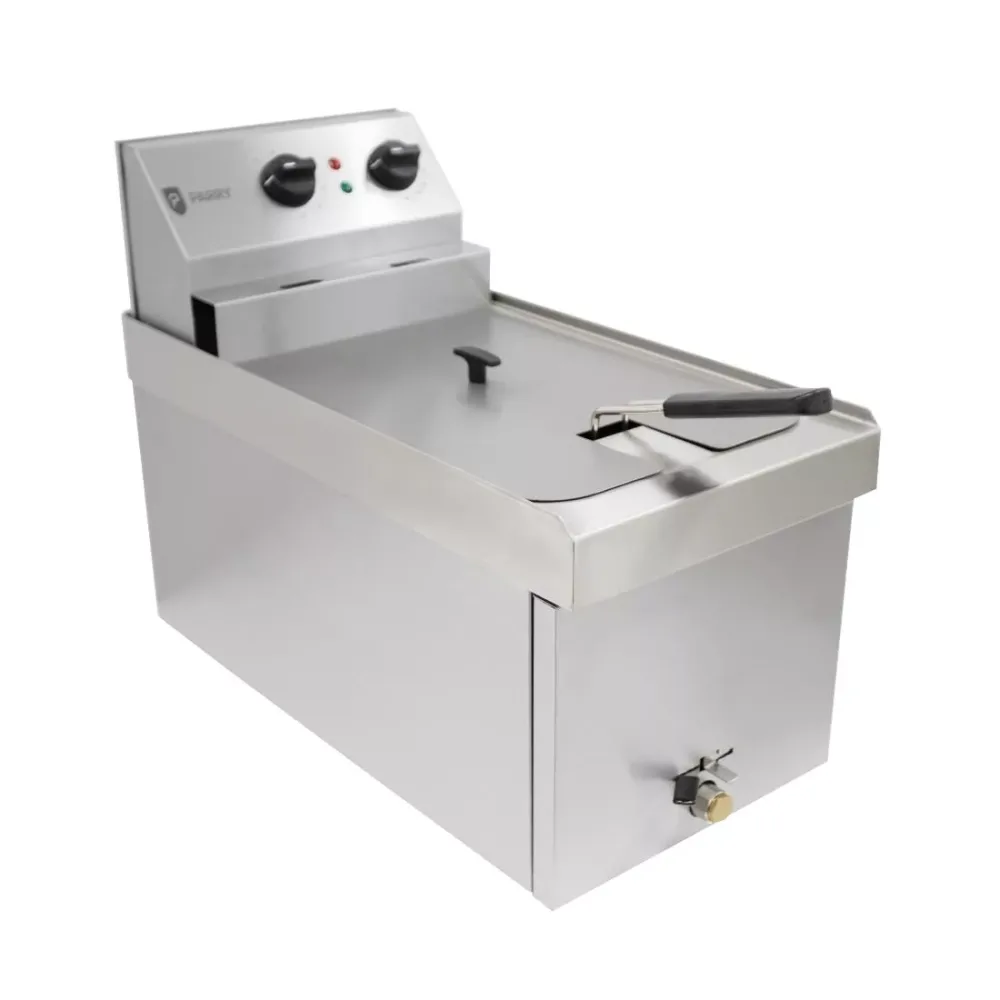 Parry Single Tank Single Basket Countertop Electric Fryer NPSF9 - islandcatering