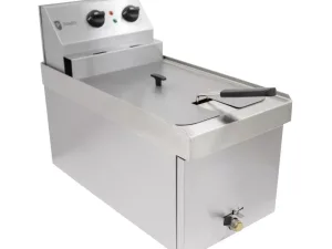 Parry Single Tank Single Basket Countertop Electric Fryer NPSF9 - islandcatering