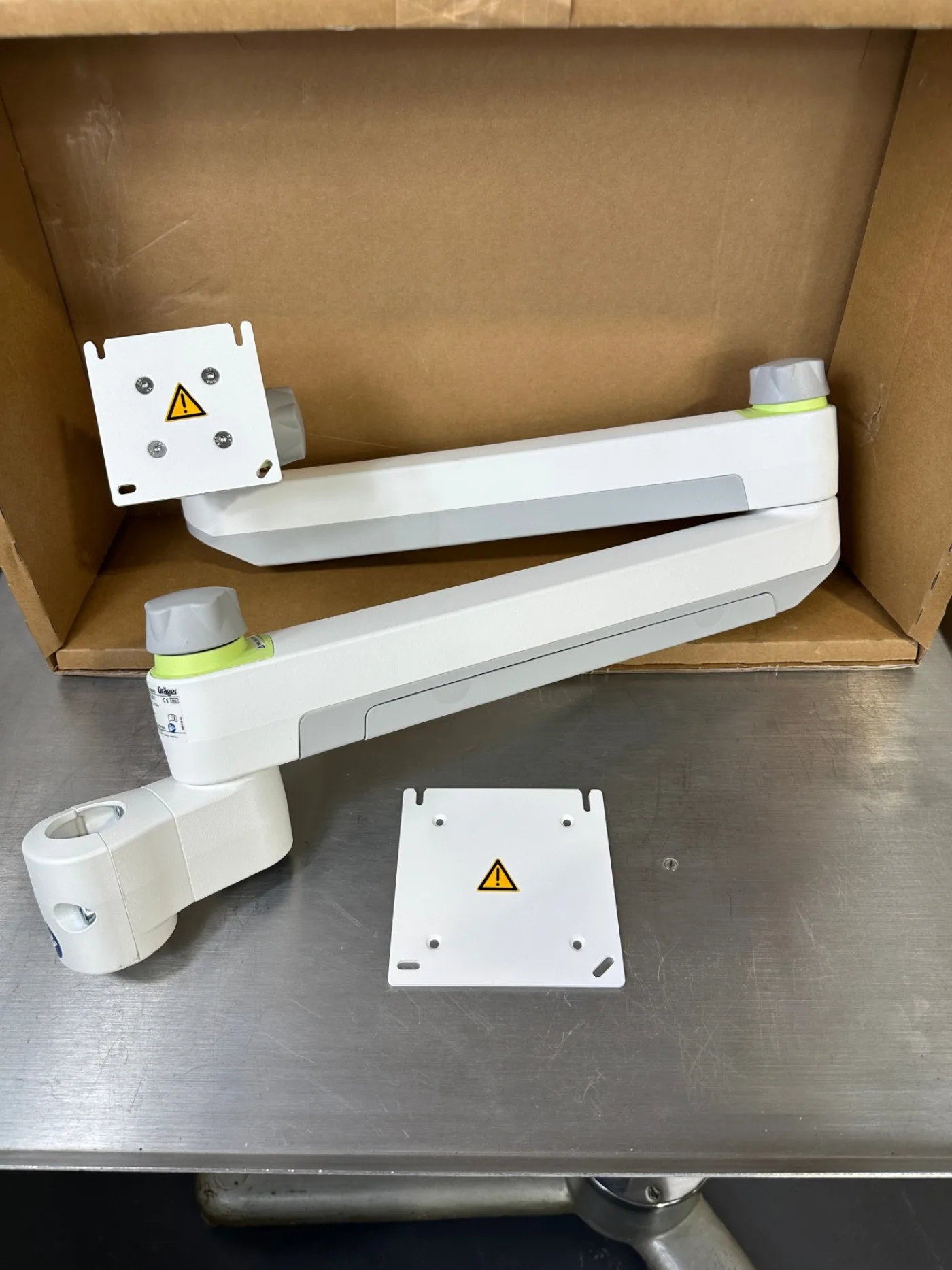 Dräger GCX Dbl.arm -38 pole-VESA, 400/400 G38731 Zubehör - 1