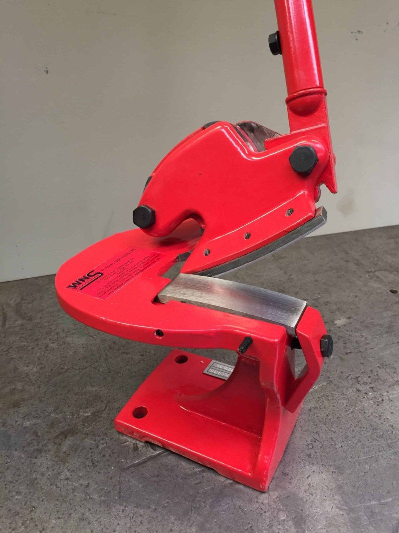 WNS Throatless Shear/Curved Blade Cropper 100mm - WNS - W. Neal Services Ltd