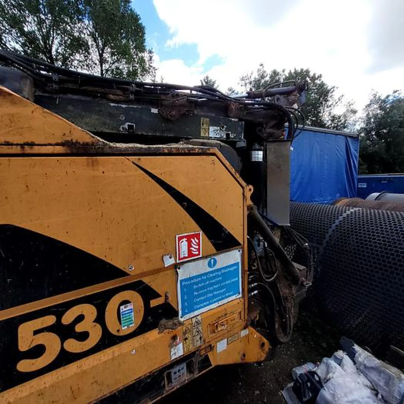 2008 Doppstadt AK 530 High-speed Shredder Spare & Repairs Only - 6