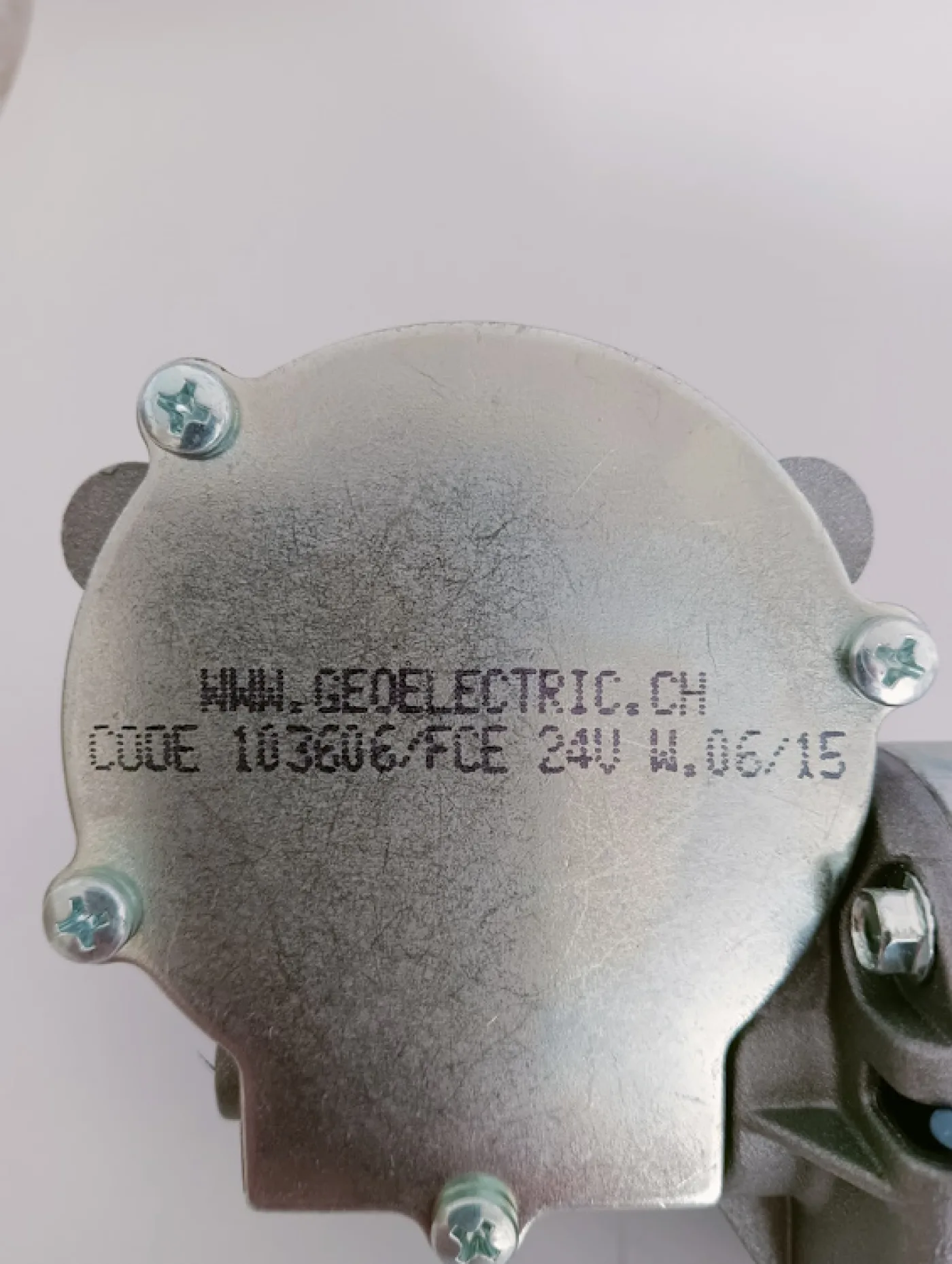 Geoelectric Getriebemotor 24V Nr. 103.606/FCE - 3