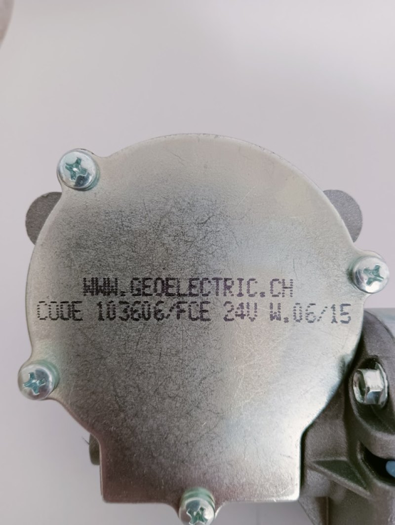 Geoelectric Getriebemotor 24V Nr. 103.606/FCE