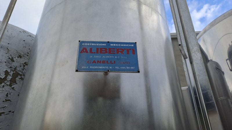 STAINLESS STEEL AUTOCLAVE, FIRM SIRIO ALIBERTI, CAPACITY 32,5 HL ABOUT, SECOND-HAND EQUIPMENT
