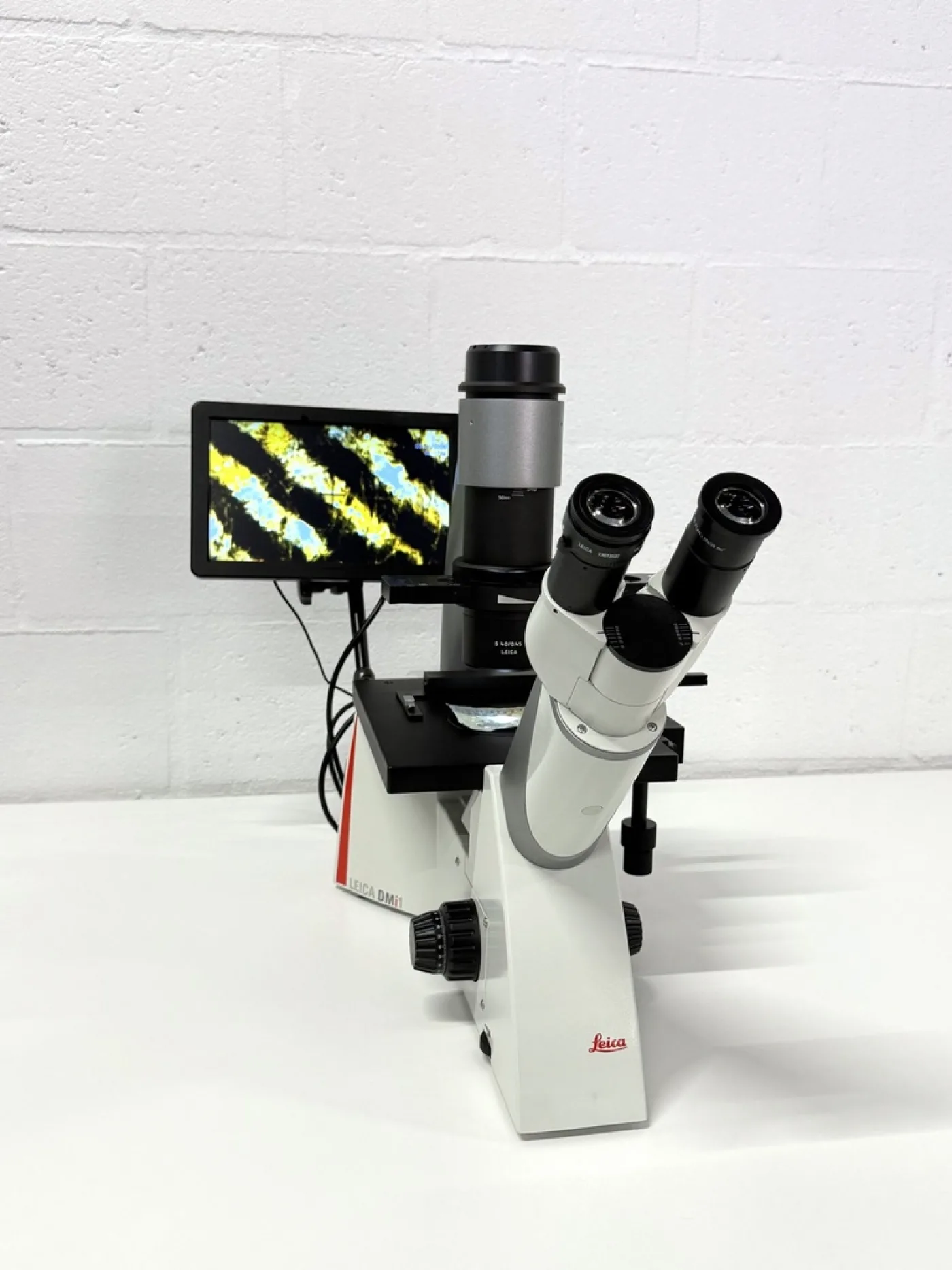 Leica DMi1 + MC120HD Camera Omkeer Microscoop - 1