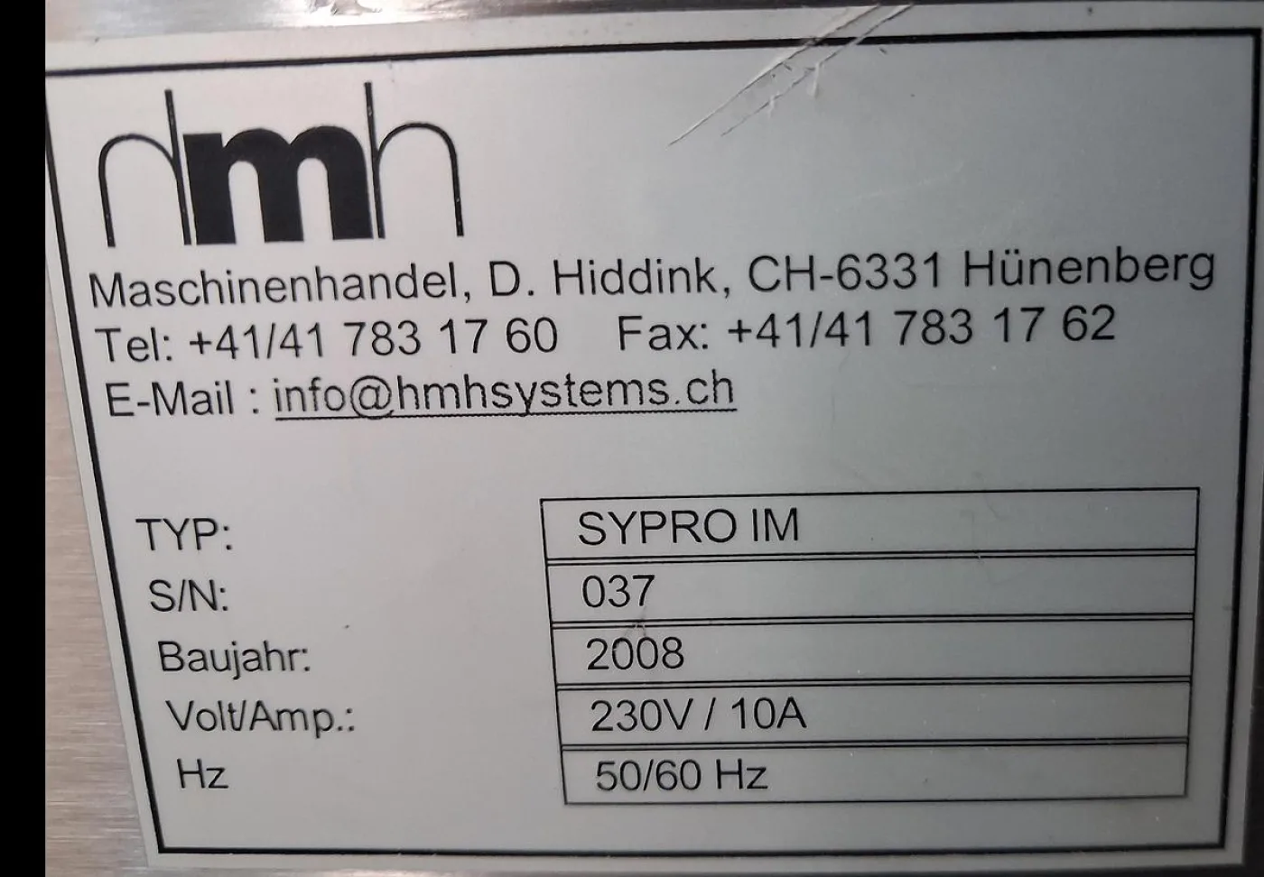 HMH SYPRO IM Powder Dosing System - 5