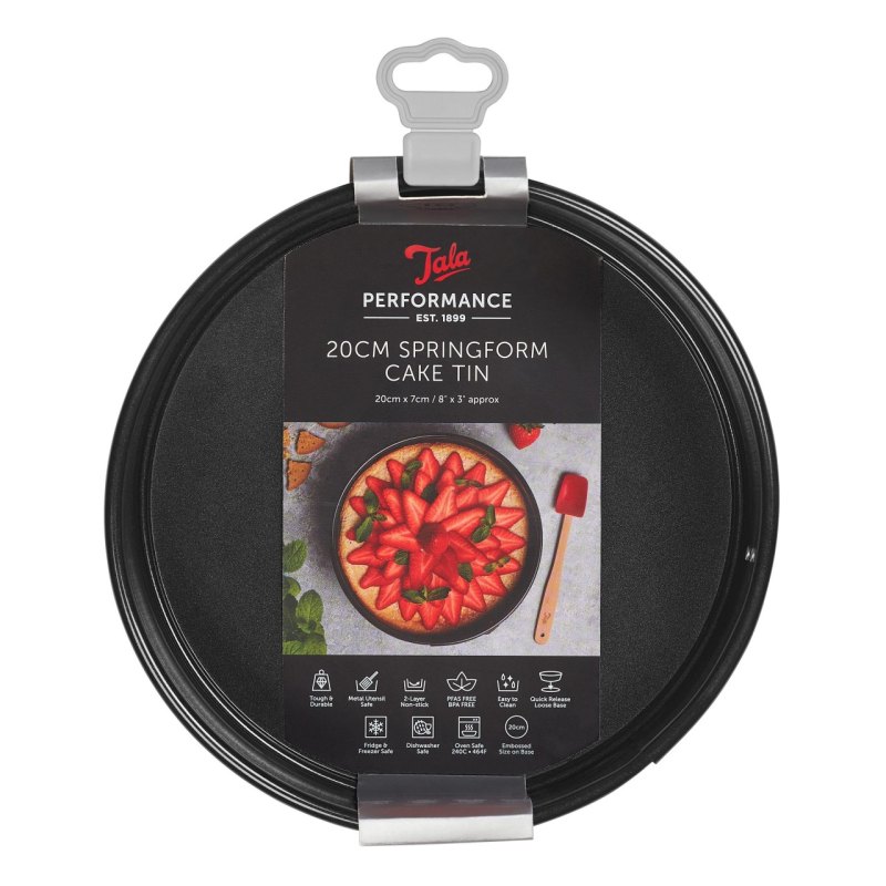 Tala Performance 20cm Springform Cake Tin - islandcatering