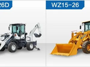JDS-WZ15-26D: Potencia de Carga y Diseño Funcional y : JDS-WZ15-26 Máxima Elevación y Profundidad