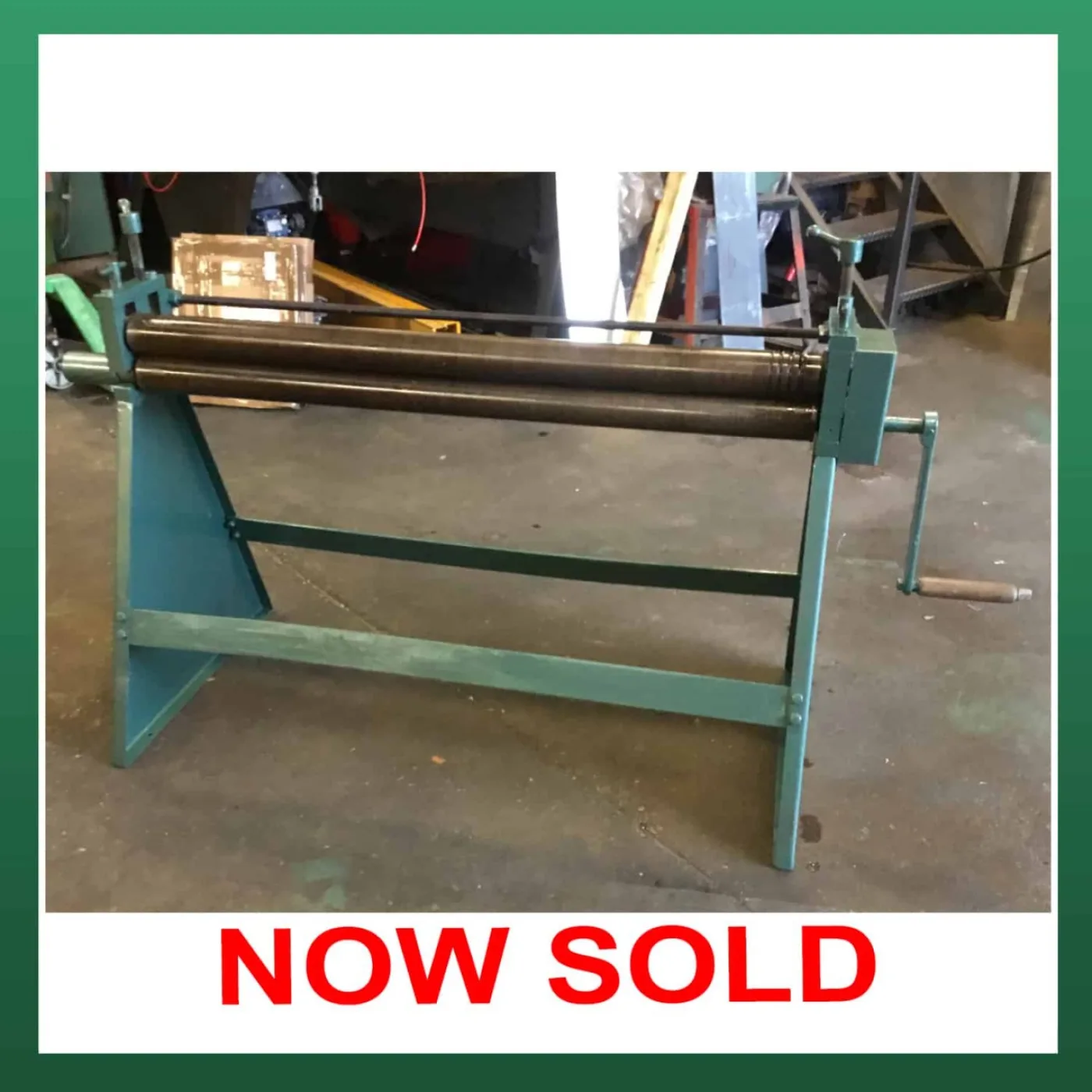 NATIONAL Manual Bending Rolls 1270mm - WNS - W. Neal Services Ltd - 1