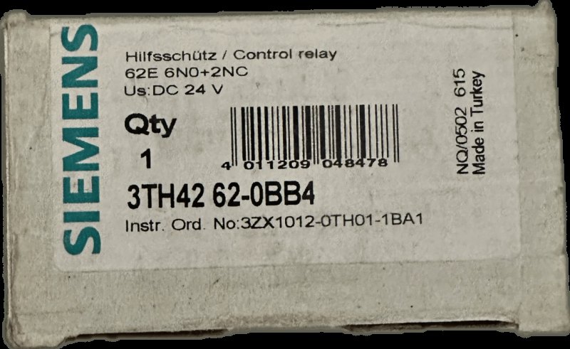 Siemens Hilfsschütz 3TH4262-0BB4