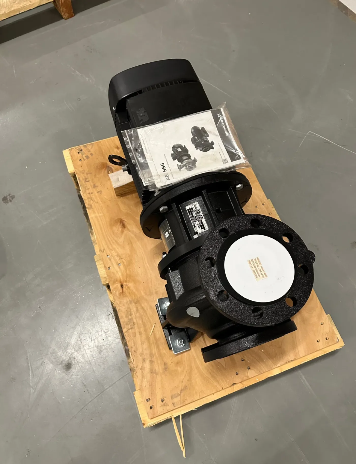 Grundfos Einstufige Blockpumpe NB80-200/214 A-F2-A-BQQE - 7