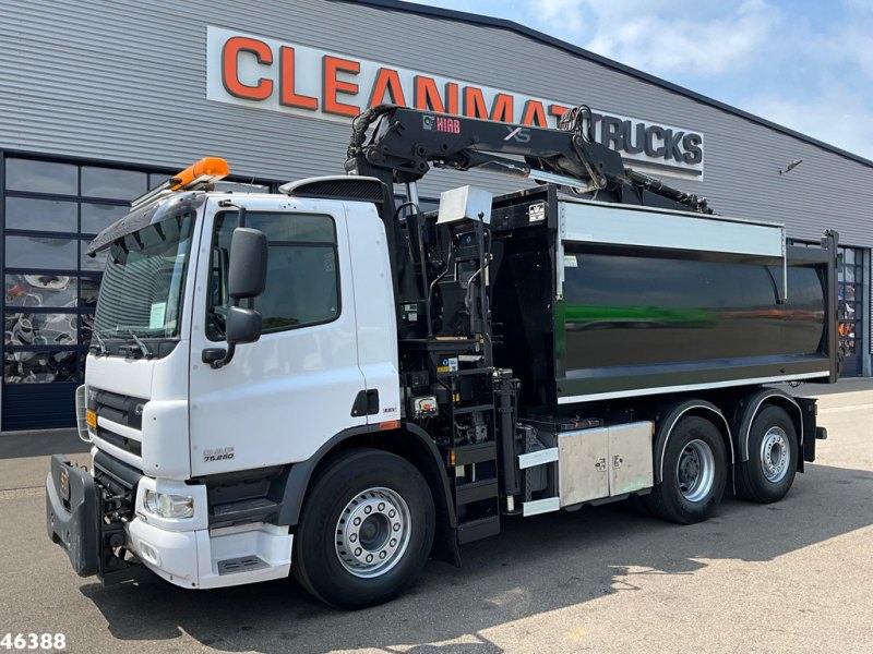 DAF FAN 75 CF 250 Hiab 14 Tonmeter laadkraan
