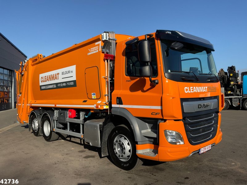 DAF FAN CF 340 Terberg RosRoca 23m³ + AE weegsysteem