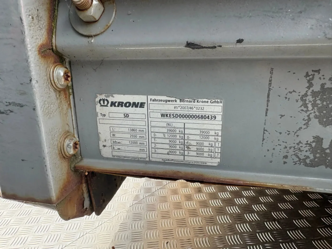 Krone SD MEGA Sliding Sides/Sliding Roof BPW - 8