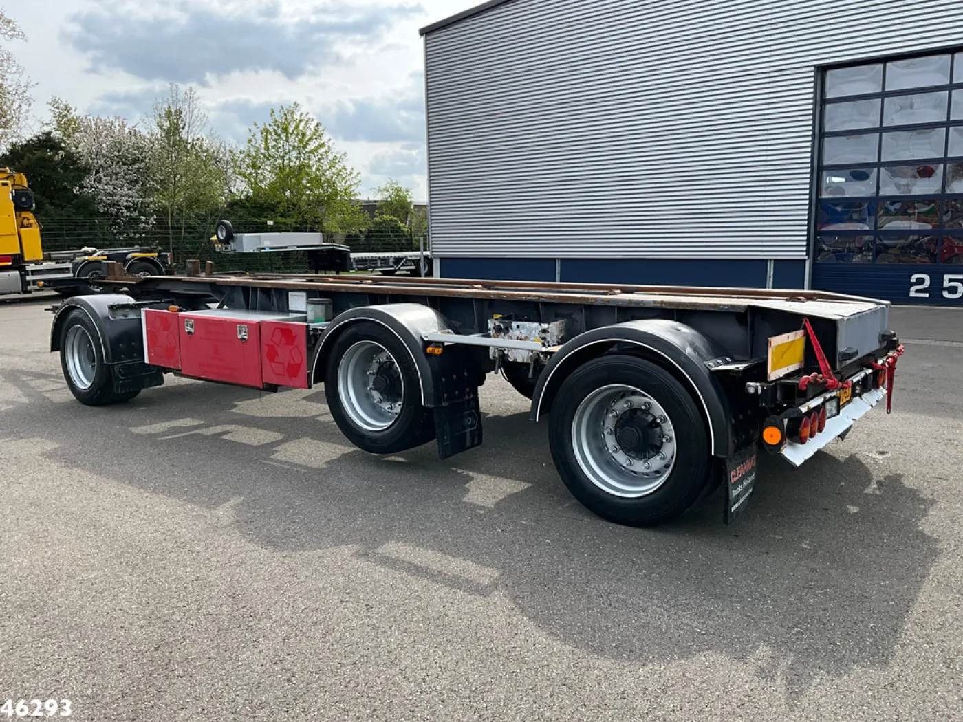 Van Hool 3-assige containeraanhangwagen - 2