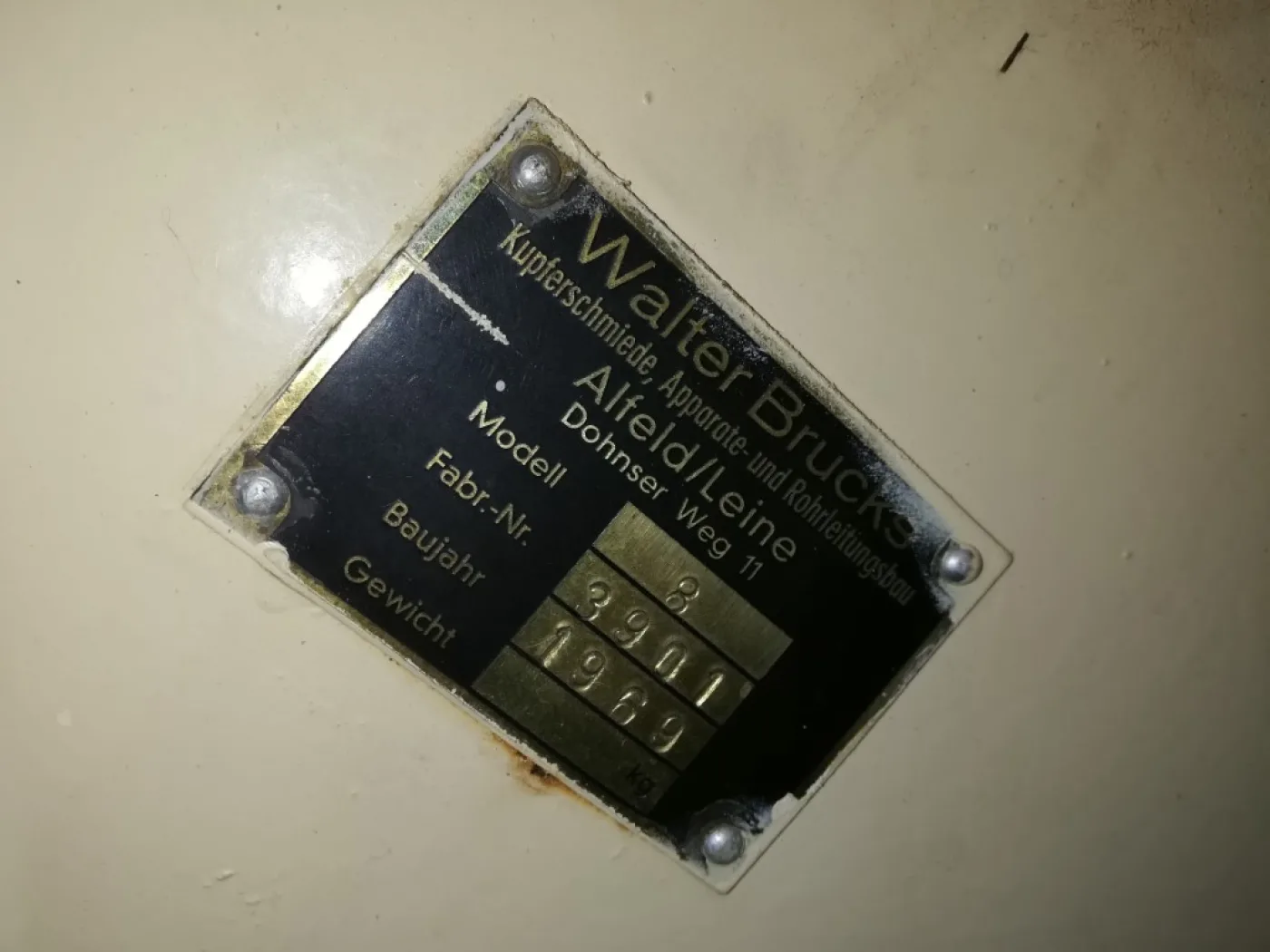 Walter Brucks Type 8 - Coating pan - 2