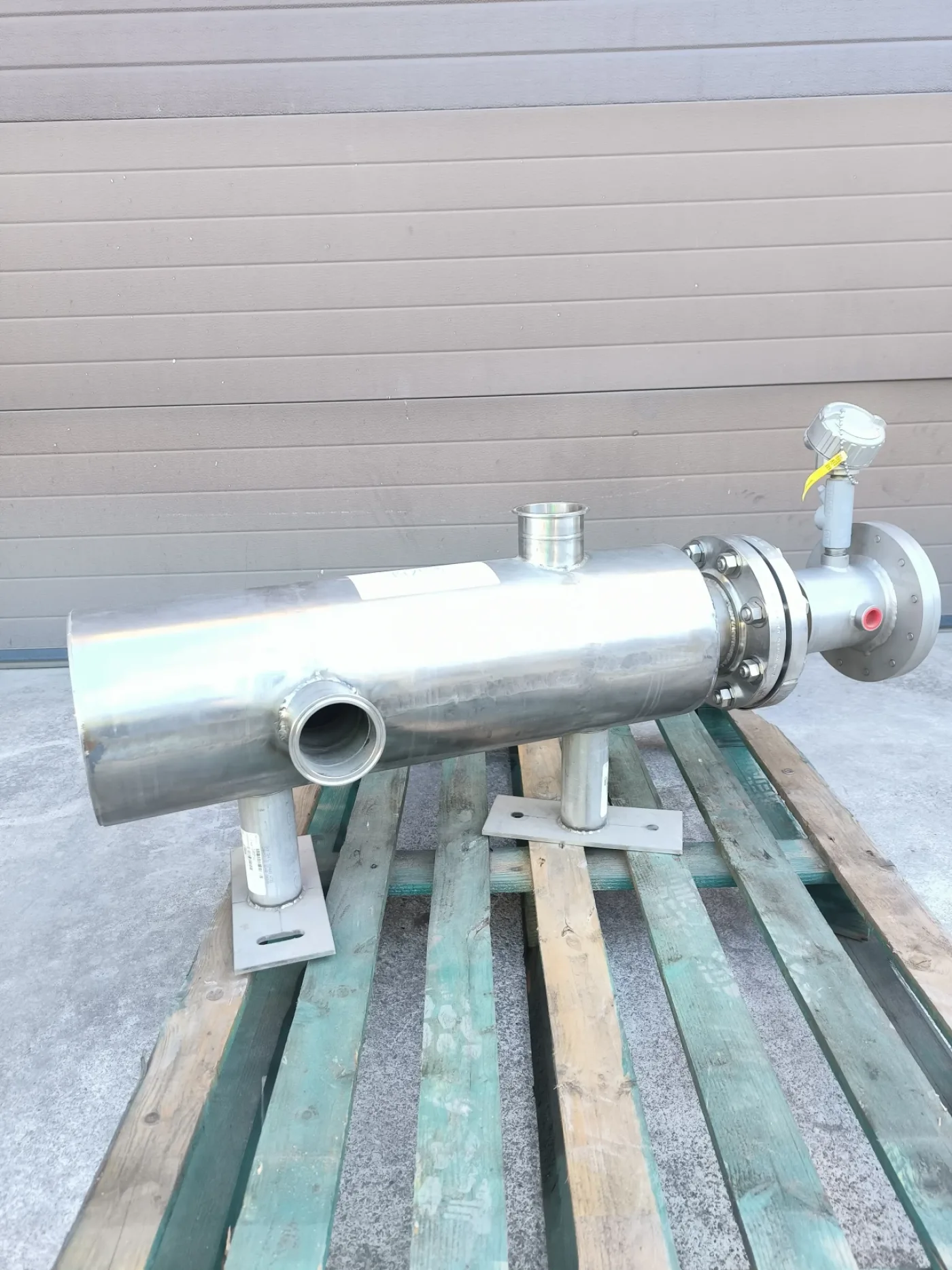 TUBULAR HEAT EXCHANGER STAINLESS STEEL 316L CHROMALOX ATEX 0.17 m2 - 4