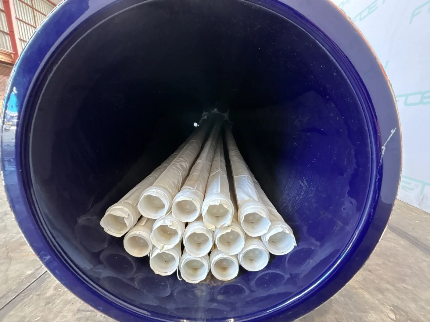 Pfaudler-werke / DrM Fundabac - glass lined filter - 9,5 m² - Candle filter - 4
