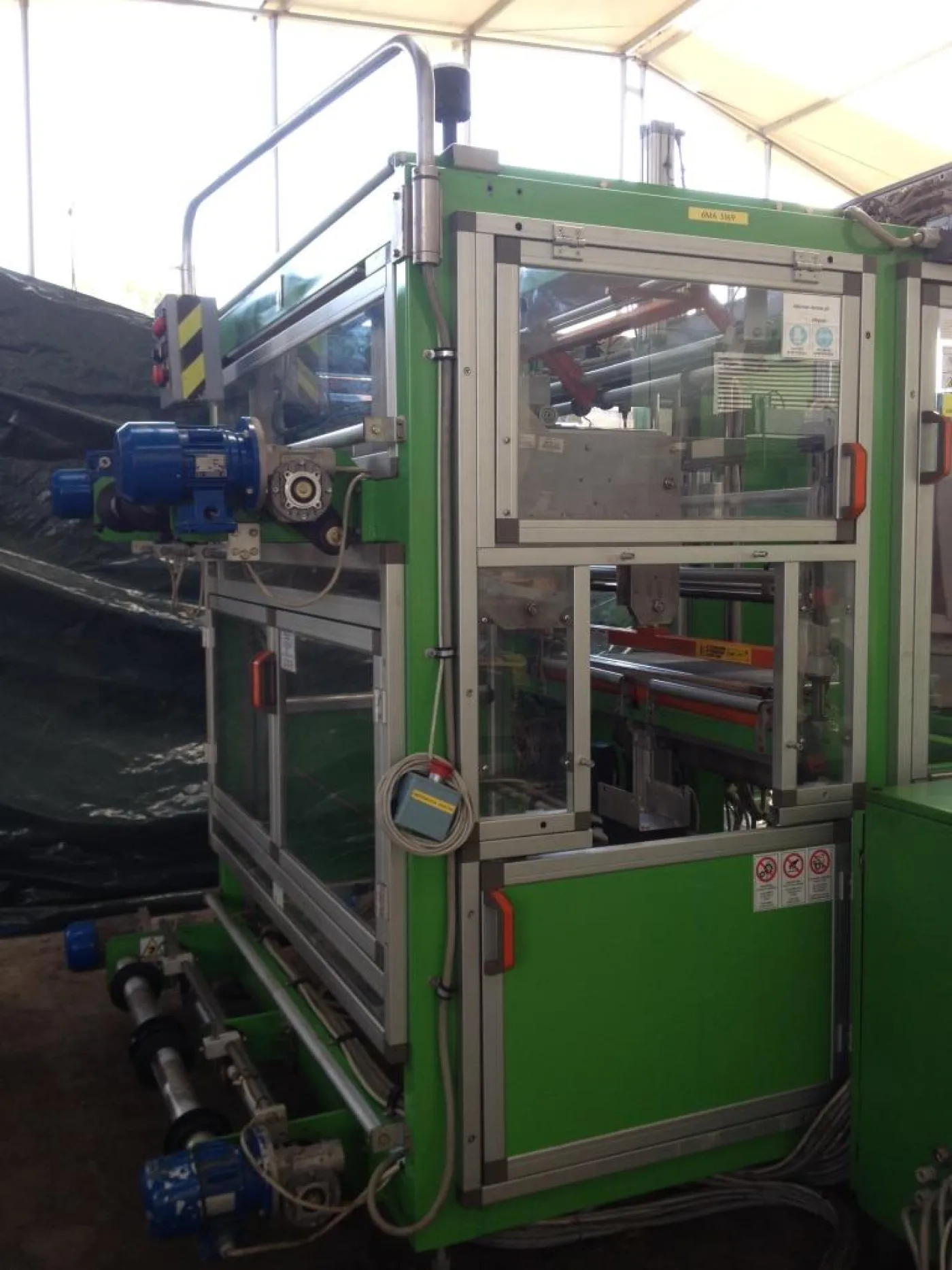 FARDELLATRICE CON TUNNEL DI TERMORETRAZIONE – NOVOPAC – MOD. CD1 090 BM 2009 SP - 5