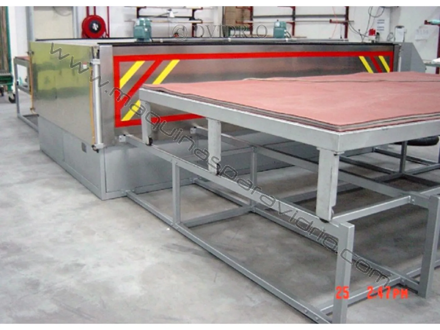 HORNO DE LAMINADO PARA VIDRIO CON EVA SAGERTEC - 5