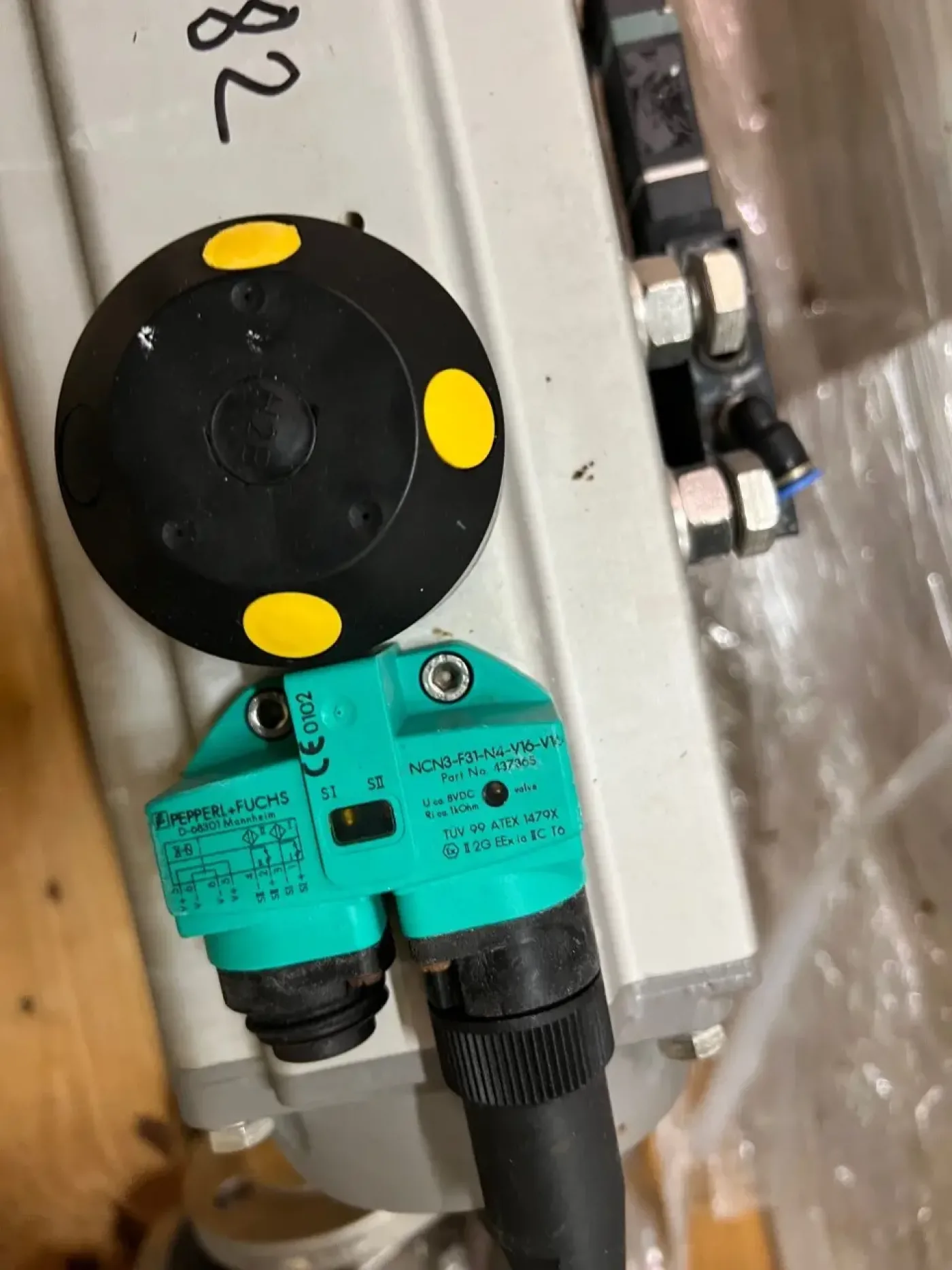 USED PEKOS ATEX SOLENOID VALVE STAINLESS STEEL 316 - 2