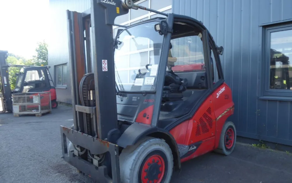Linde H50T mit Motorschaden