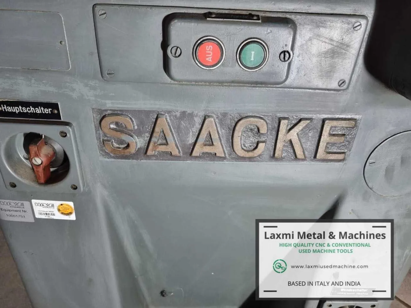 TOOL AND CUTTER GRINDER, SAACKE - Laxmi Metal & Machines, Rohtak - 4