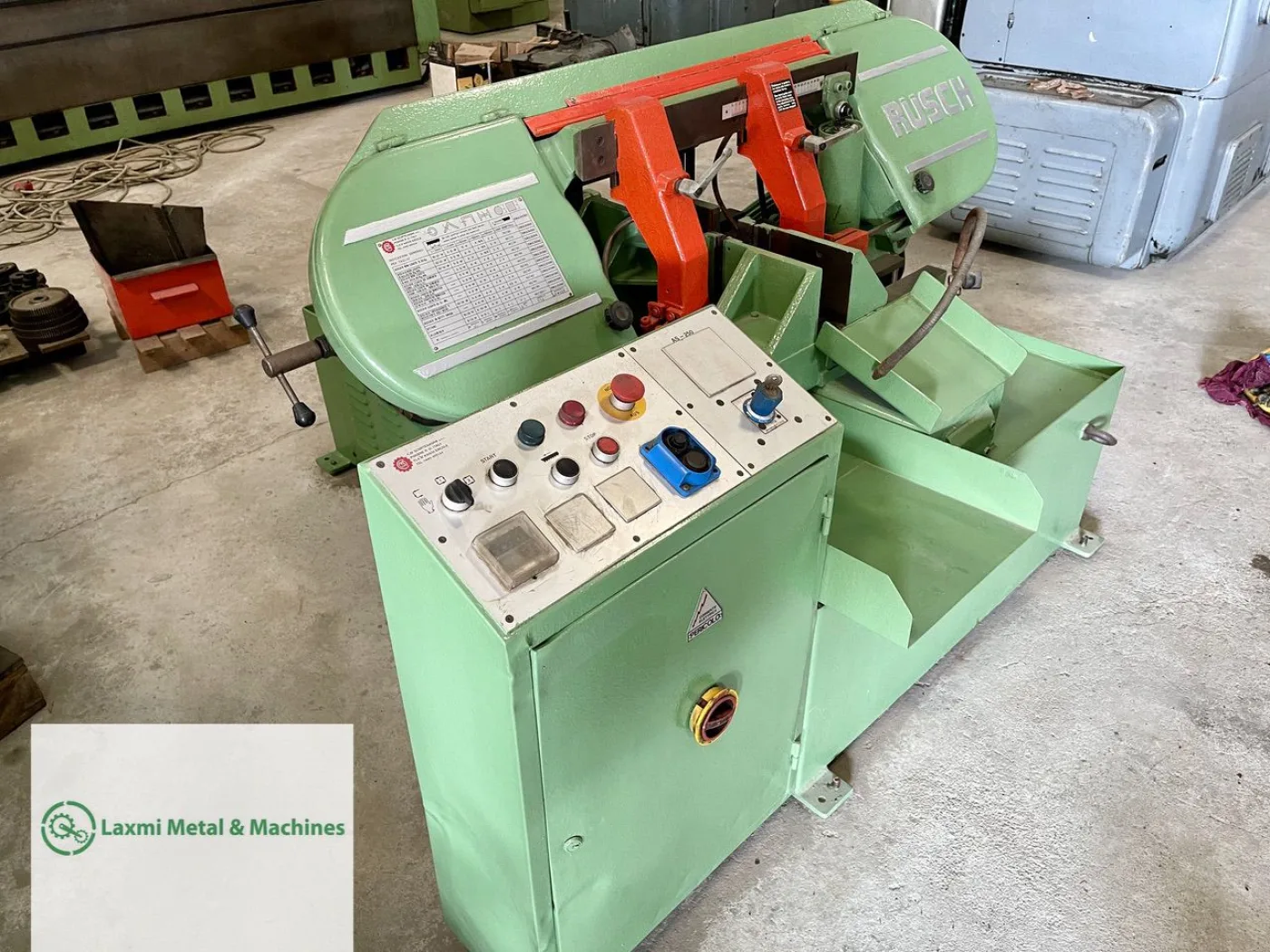 BEND SAW AUTOMATIC, SCORTEGAGNA - RUSCH AS 250 - Laxmi Metal & Machines, Rohtak - 6