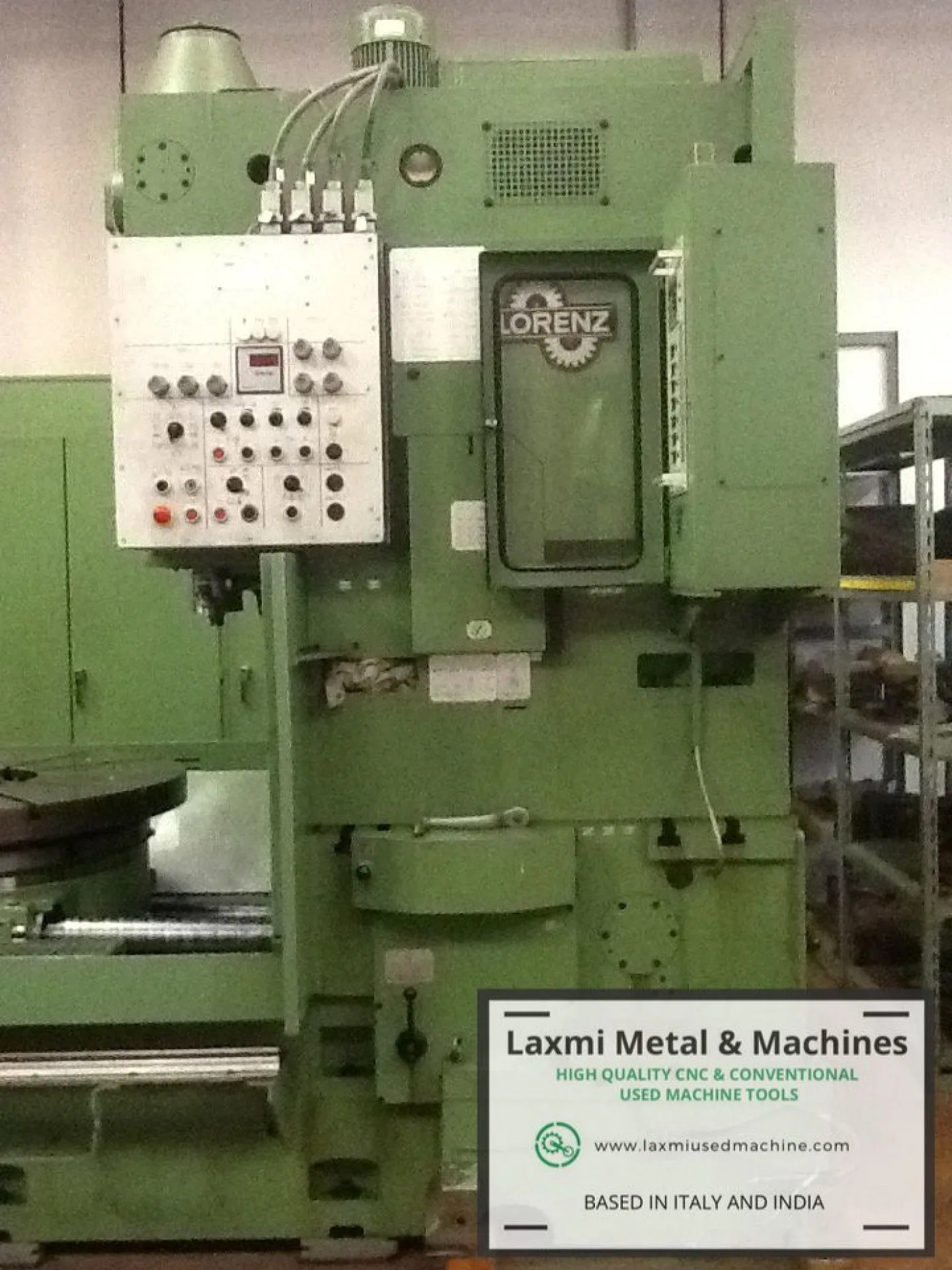 HIGH-SPEED GEAR SHAPER, LORENZ - LS 1000 - Laxmi Metal & Machines, Rohtak - 2