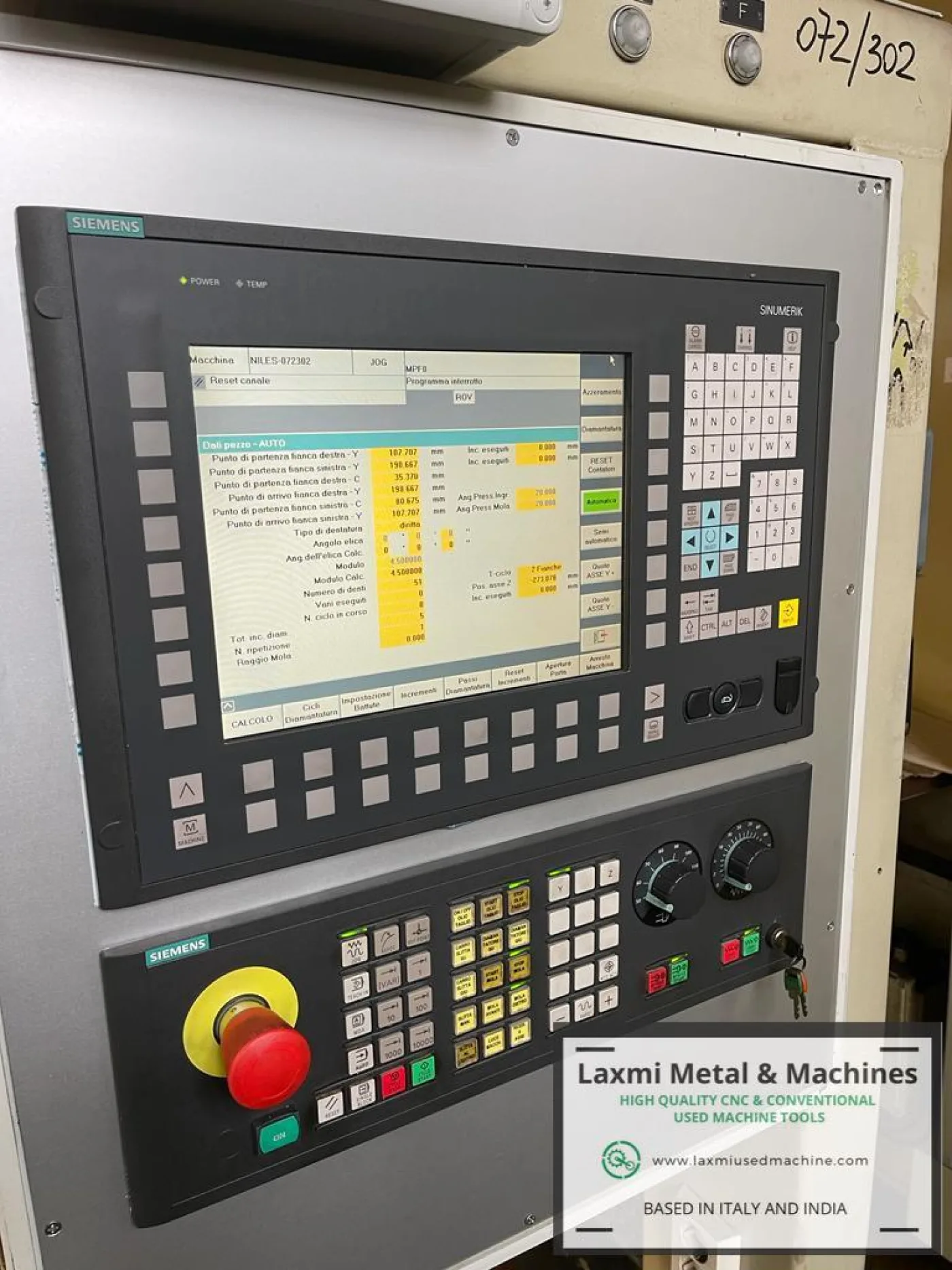 CNC GEAR GRINDER, NILES - ZSTZ 08 EG (Siemens 840 DE) - Laxmi Metal & Machines, Rohtak - 4