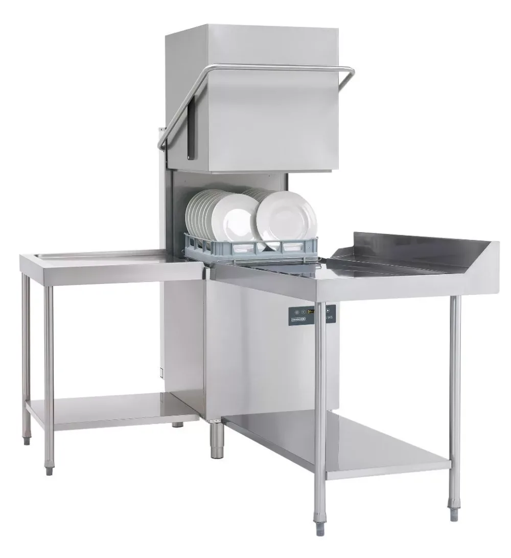 Maidaid C2035WS Pass Through Dishwasher with Drain Pump & Softener - islandcatering