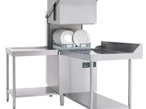 Maidaid C2035WS Pass Through Dishwasher with Drain Pump & Softener - islandcatering