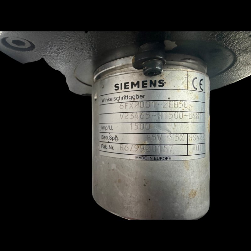 Siemens Servomotor 1FT1066-1AC71-4EA0 mit Siemens Winkelgeber 6FX2001-2EB50